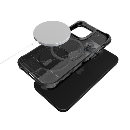 Element Case Special Ops X5 MagSafe - Pancerne etui iPhone 14 Pro Max (Mil-Spec Drop Protection) (Smoke/Black)