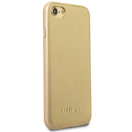 Guess Iridescent - Etui iPhone 8 / 7 (złoty)