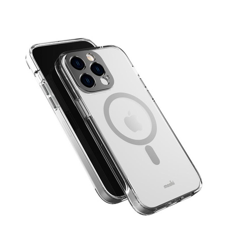 Moshi iGlaze MagSafe - Etui iPhone 14 Pro Max (Meteorite Gray)
