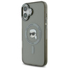 Karl Lagerfeld IML Metal Karl Head MagSafe - Etui iPhone 16 (czarny)