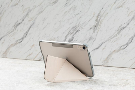 Moshi VersaCover - Etui origami iPad mini 6 (2021) z ładowaniem Apple Pencil (Savanna Beige)