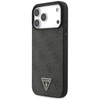 Guess 4G Strap Triangle Logo MagSafe - Etui do iPhone 17 Pro Max (czarny)