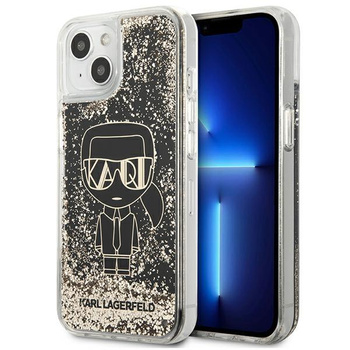 Karl Lagerfeld Liquid Glitter Gatsby - Etui iPhone 13 mini