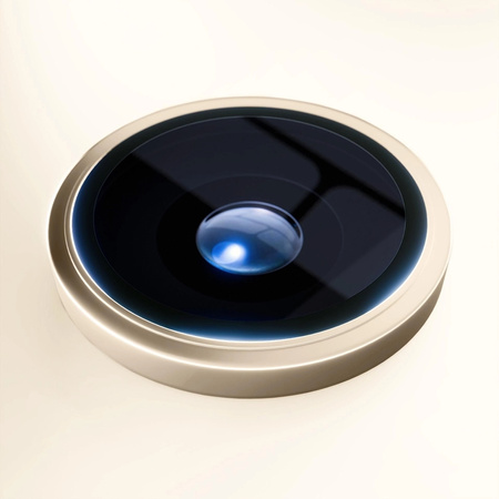 3mk HARDY Lens Protection Pro - Szkło na obiektyw aparatu iPhone Air (Titanium Gold)