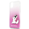 Karl Lagerfeld Choupette Fun Sunglasses - Etui iPhone 11 Pro Max (różowy)