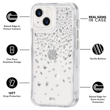 Case-Mate Karat - Etui iPhone 13 (Crystal)