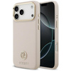 Guess Grained Strass Logo MagSafe - Etui iPhone 17 Pro Max (różowy)