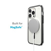 Speck Presidio Perfect-Clear with Impact Geometry + MagSafe - Etui iPhone 14 Pro Max z powłoką MICROBAN (Clear / Black)