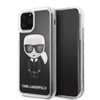Karl Lagerfeld Iconic Glitter - Etui iPhone 11 Pro (Black)