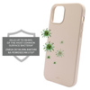 PURO ICON Cover - Etui iPhone 12 Pro Max z ochroną antybakteryjną (piaskowy róż)