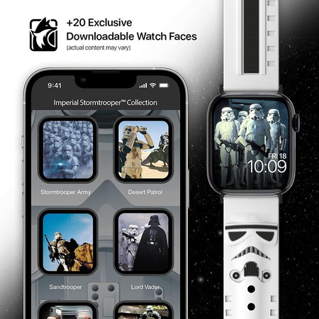 Star Wars - Pasek do Apple Watch (Stormtrooper 3D)