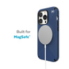 Speck Presidio2 Grip MagSafe - Antypoślizgowe etui iPhone 14 Pro Max (Coastal Blue / Black / White)