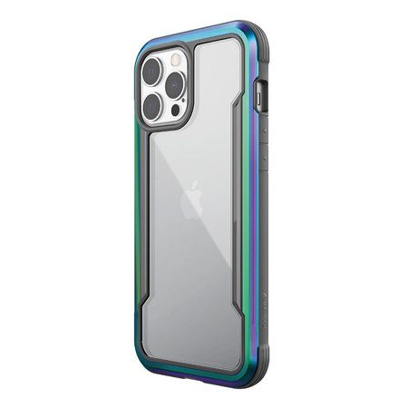 X-Doria Raptic Shield Pro - Etui iPhone 13 Pro Max (Anti-bacterial) (Iridescent)