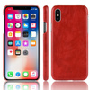 Crong Essential Cover - Etui iPhone Xs / X (czerwony)