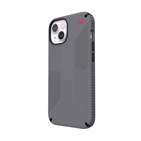 Speck Presidio2 Grip - Antypoślizgowe etui iPhone 13 (Graphite Grey/Black)