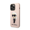Karl Lagerfeld Silicone NFT Ikonik - Etui iPhone 14 Pro (różowy)