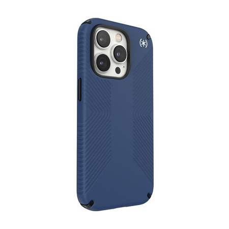 Speck Presidio2 Grip - Antypoślizgowe etui iPhone 14 Pro (Coastal Blue / Black / White)