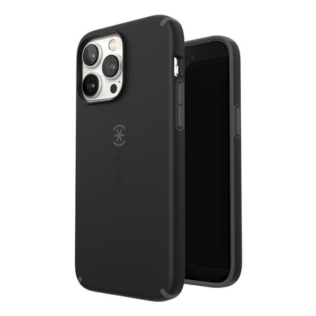 Speck CandyShell Pro - Etui iPhone 14 Pro Max z powłoką MICROBAN (Black / Slate Grey)