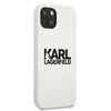 Karl Lagerfeld Silicone Stack Logo - Etui iPhone 13 (biały)