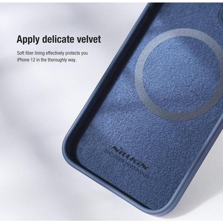 Nillkin CamShield Silky Magnetic - Etui Apple iPhone 12 / 12 Pro z osłoną aparatu (Matcha Green)