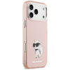 Karl Lagerfeld IML Aquarelle Choupette & Logo MagSafe - Etui iPhone 17 Pro (różowy)