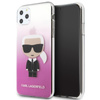 Karl Lagerfeld Iconic Karl Gradient - Etui iPhone 11 Pro Max (różowy)