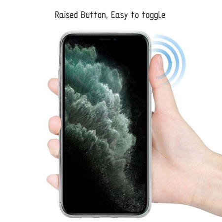 Crong Crystal Slim Cover - Etui iPhone 11 Pro Max (przezroczysty)