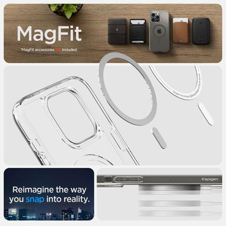 Spigen Ultra Hybrid Mag MagSafe – Etui do iPhone 14 Pro Max (Grafitowy)