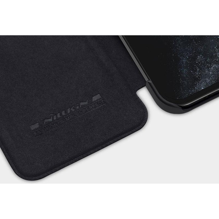 Nillkin Qin Leather Case - Etui Apple iPhone 12 Mini (Black)