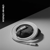 Crong Armor Link - Kabel 100W PD 5A USB-C do USB-C 200cm (biały)