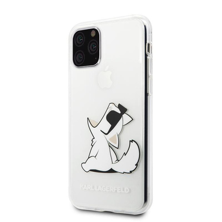 Karl Lagerfeld Choupette Fun Sunglasses - Etui iPhone 11 Pro (przezroczysty)
