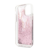 Karl Lagerfeld Signature Glitter Case - Etui iPhone 11 (Rose Gold)