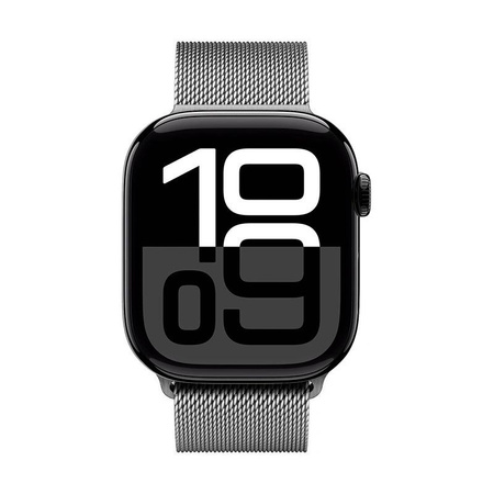 Crong Milano Steel - Pasek ze stali nierdzewnej do Apple Watch 44/45/46/49 mm (srebrny)