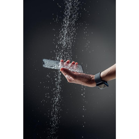 Moshi iVisor AG - Matowa folia ochronna na ekran iPhone 13 Pro Max (czarna ramka)