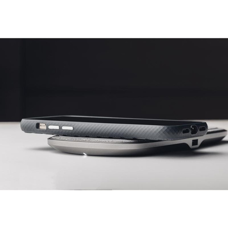 Moshi Sette Q - Podwójna bezprzewodowa ładowarka indukcyjna Qi do iPhone i Android (Nordic Grey)