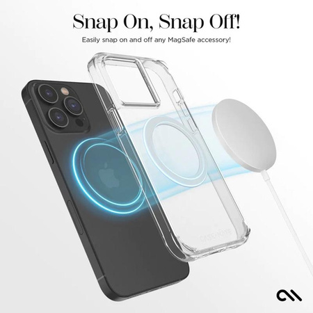 Case-Mate Magnetic Conversion Kit for MagSafe - Uniwersalny pierścień magnetyczny na etui / smartfona 2 szt. (White)