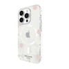 Kate Spade New York Protective MagSafe - Etui iPhone 15 Pro (Hollyhock Cream)