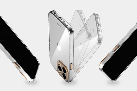 Moshi iGlaze MagSafe - Etui iPhone 14 Pro Max (Luna Silver)