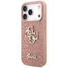 Guess Fixed Glitter Big 4G - Etui do iPhone 17 Pro (różowy)