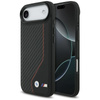 BMW M Carbon Line & Logo MagSafe - Etui iPhone Air (czerwony)