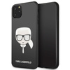 Karl Lagerfeld Double Layers Glitter Head - Etui iPhone 11 Pro Max (Black)