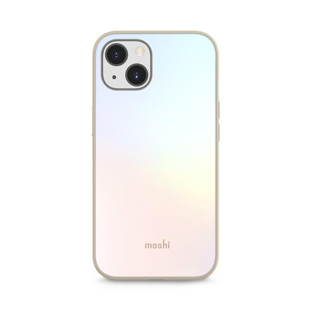 Moshi iGlaze Slim Hardshell Case - Etui iPhone 13 (system SnapTo) (Astral Silver)
