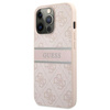 Guess 4G Printed Stripe - Etui iPhone 13 Pro Max (różowy)