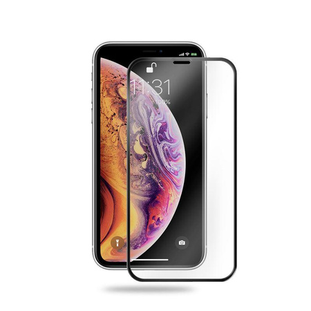 Crong Edge Glass 4D Full Glue - Szkło hartowane na cały ekran iPhone 11 Pro Max / iPhone Xs Max