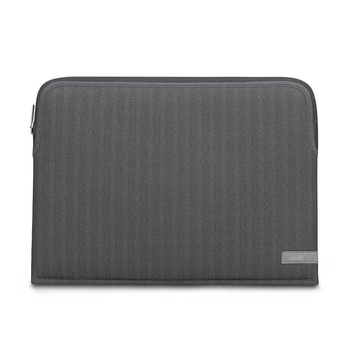Moshi Pluma - Pokrowiec MacBook Pro 14" (M4/M3/M2/M1/2024-2021) (Herringbone Gray)