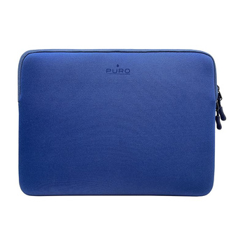 PURO Scudo Sleeve - Pokrowiec MacBook Pro 14” / Notebook 13” (granatowy)