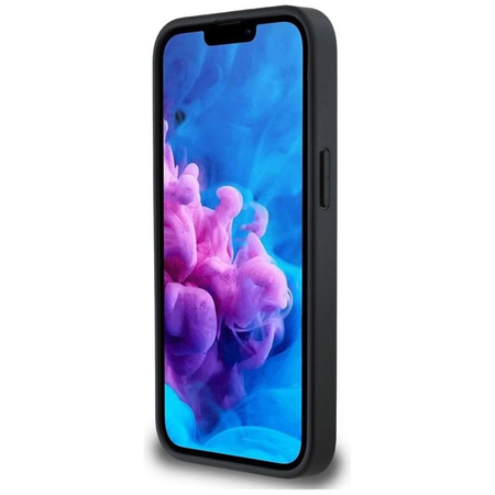 Karl Lagerfeld Fixed Glitter Karl & Choupette Heads Metal Pin - Etui do iPhone 16e (srebrny)