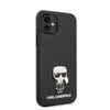Karl Lagerfeld Saffiano with Pin Ikonik - Etui iPhone 11 (black)