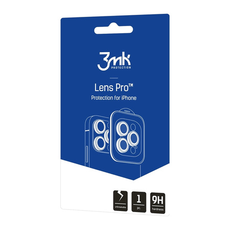 3mk Lens Protection Pro - Szkło na obiektyw aparatu iPhone 17 (Black)