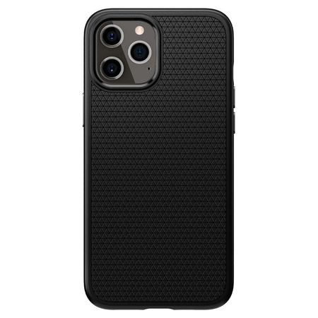 Spigen Liquid Air - Etui do iPhone 12 Pro / iPhone 12 (Czarny)
